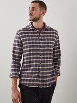 Forrest Shirt - Dusk Berry Melange-Rails-Over the Rainbow