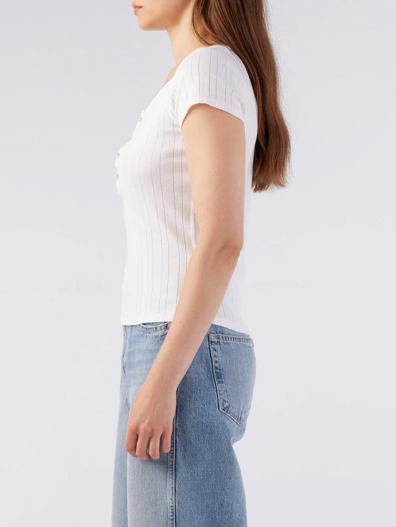 Buttercup Tee - White