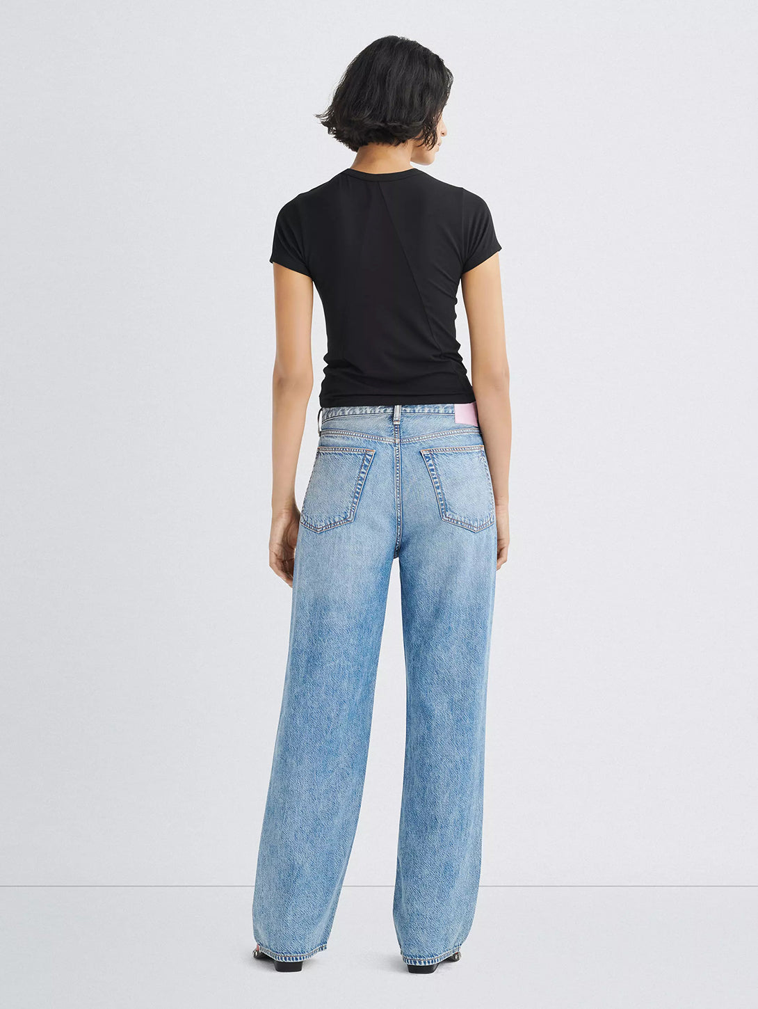 Featherweight Logan Wide Leg - Audrey-RAG + BONE-Over the Rainbow