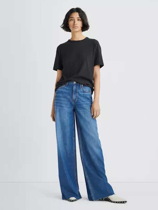 Featherweight Sofie Wide Leg - Otto-RAG + BONE-Over the Rainbow