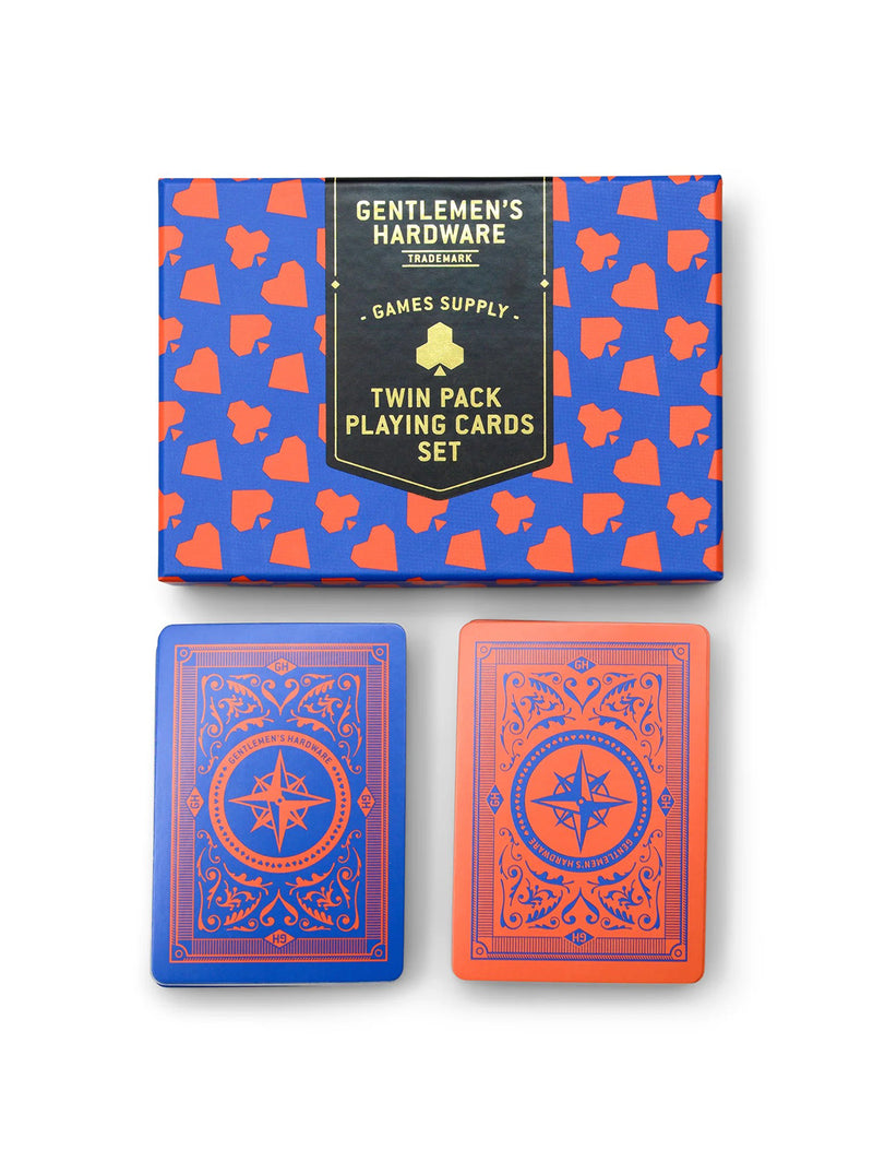 Twins Pack Playing Cards - Multi-GENTLEMAN'S HARDWARE-Over the Rainbow