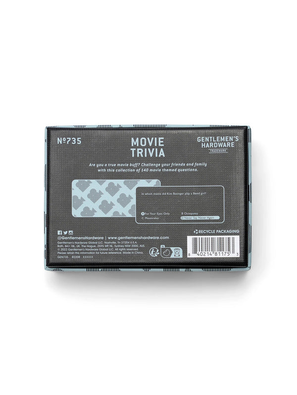 Movie Trivia Playing Cards-GENTLEMAN'S HARDWARE-Over the Rainbow