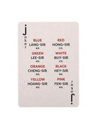 Playing Cards - Mandarin-LINGO-Over the Rainbow