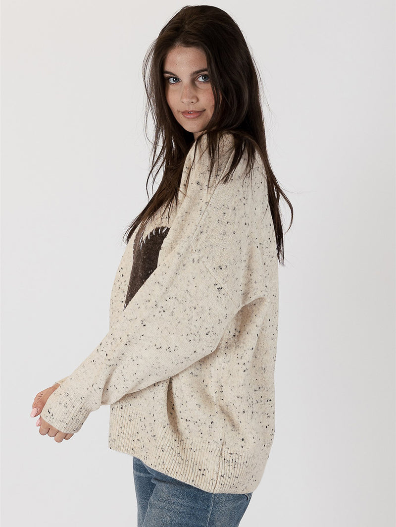 Heart Sweater-LYLA+LUXE-Over the Rainbow
