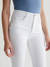 Farrah High Rise Bootcut Jean - Modern White-AG Jeans-Over the Rainbow