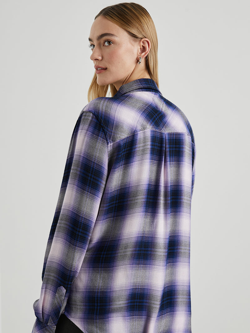 Hunter Plaid Shirt - Orchid-Rails-Over the Rainbow
