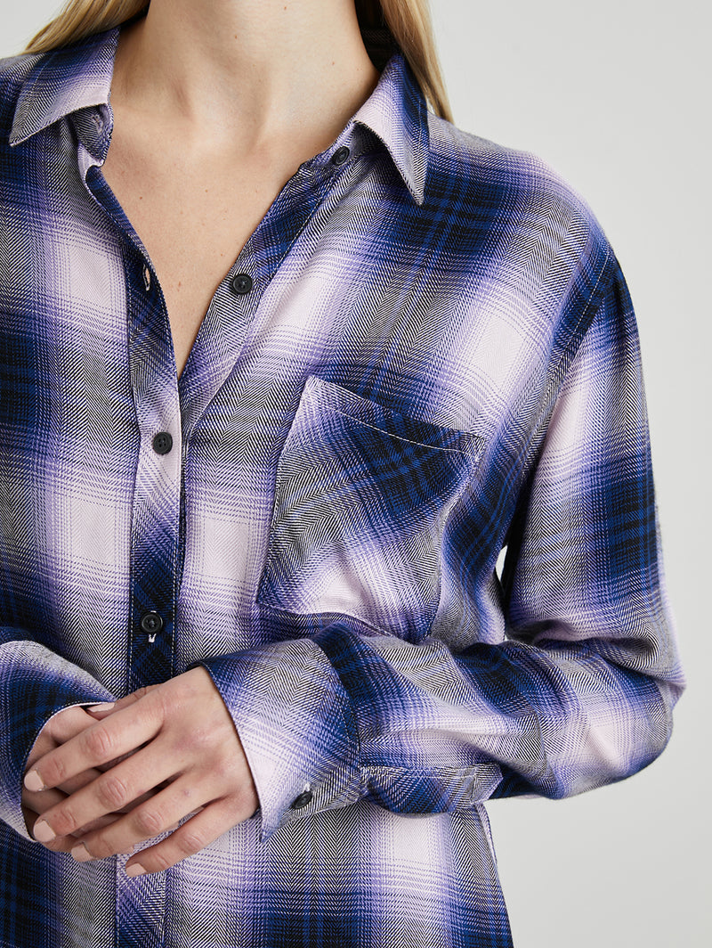 Hunter Plaid Shirt - Orchid-Rails-Over the Rainbow