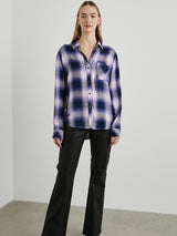 Hunter Plaid Shirt - Orchid-Rails-Over the Rainbow