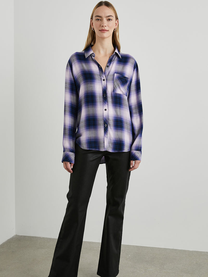 Hunter Plaid Shirt - Orchid-Rails-Over the Rainbow