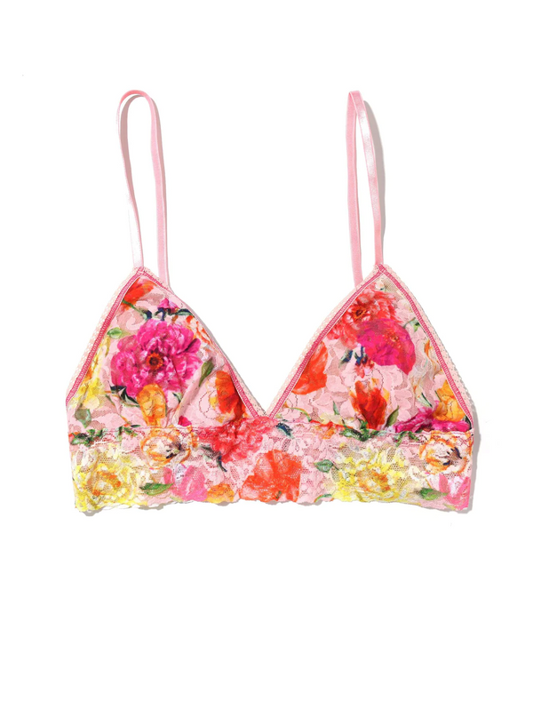 Padded Lace Bralette - Bring Me Flowers-Hanky Panky-Over the Rainbow