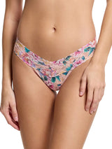Low Rise Thong - Buy Myself Flowers