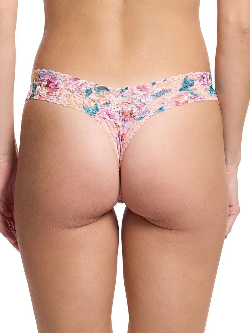 Low Rise Thong - Buy Myself Flowers