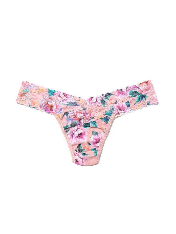 Low Rise Thong - Buy Myself Flowers