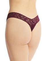 Low Rise Thong - Dried Cherry-Hanky Panky-Over the Rainbow