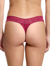 Low Rise Thong - Merlot