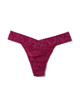 Original Rise Thong - Merlot