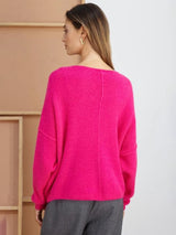 Hailey V-Neck Sweater-CHARLI-Over the Rainbow