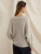 Hailey V-Neck Sweater-CHARLI-Over the Rainbow