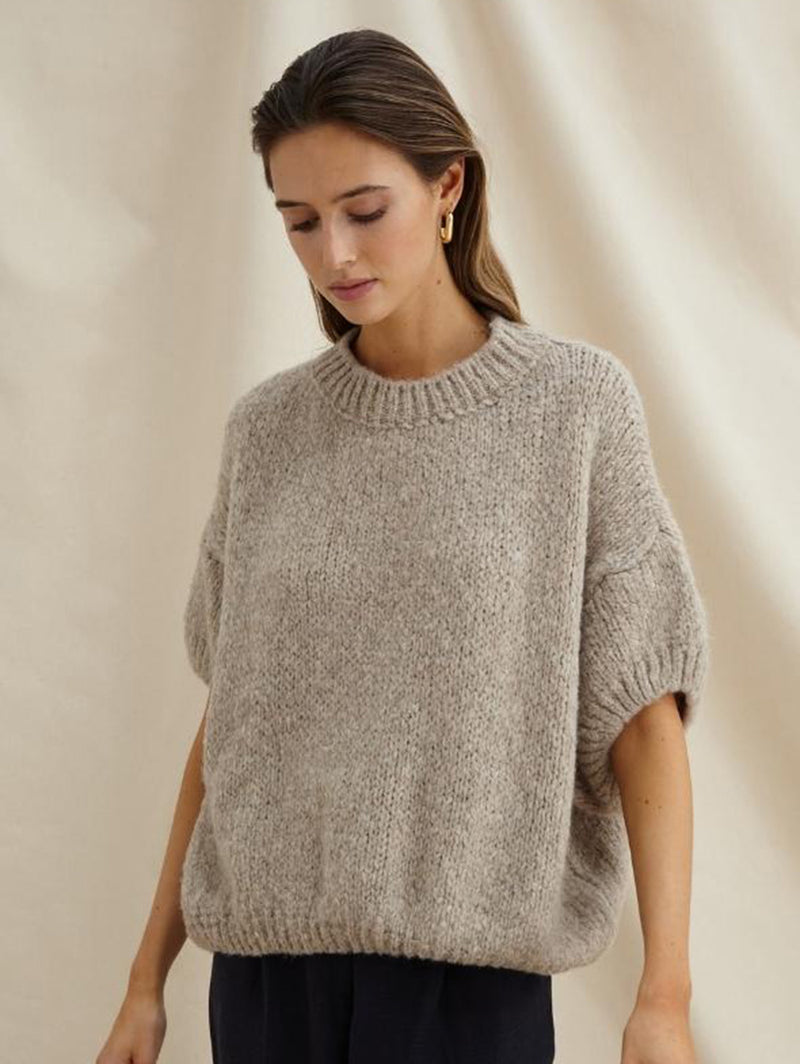 Rosalia Sleeveless Sweater-CHARLI-Over the Rainbow