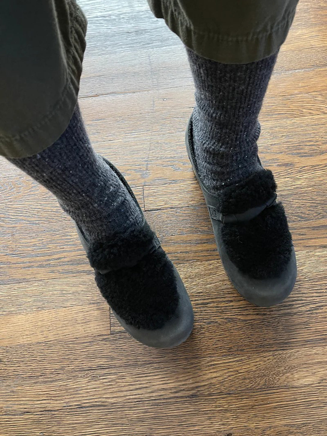 Snow Socks - Snow Charcoal-LE BON SHOPPE-Over the Rainbow
