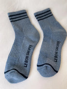 Girlfriend Socks - Indigo-LE BON SHOPPE-Over the Rainbow