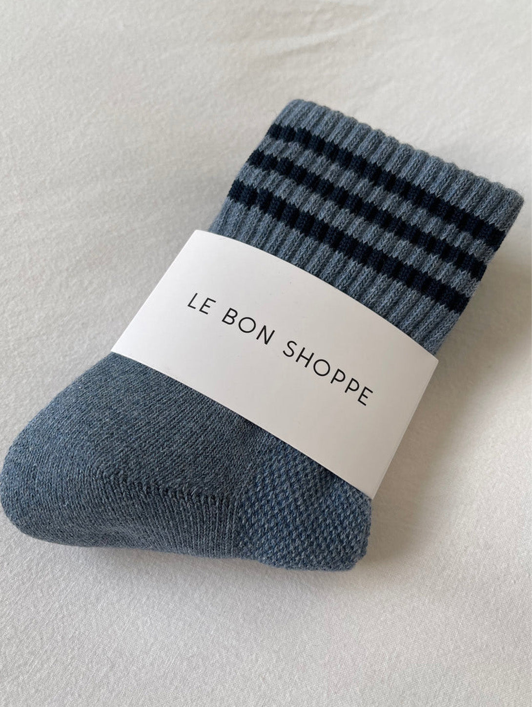 Girlfriend Socks - Indigo-LE BON SHOPPE-Over the Rainbow