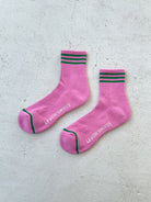Girlfriend Socks - Rose Pink-LE BON SHOPPE-Over the Rainbow