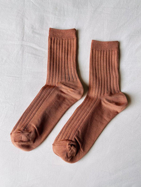 Her Socks - Nude Peach-LE BON SHOPPE-Over the Rainbow