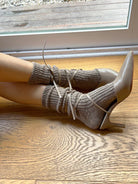 Cottage Socks - Flax-LE BON SHOPPE-Over the Rainbow