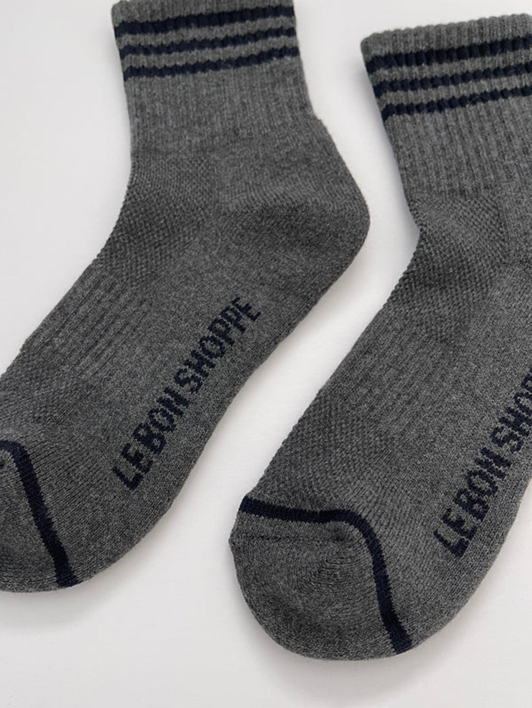 Girlfriend Socks - Soot-LE BON SHOPPE-Over the Rainbow