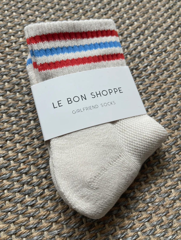Girlfriend Socks - Leche-LE BON SHOPPE-Over the Rainbow