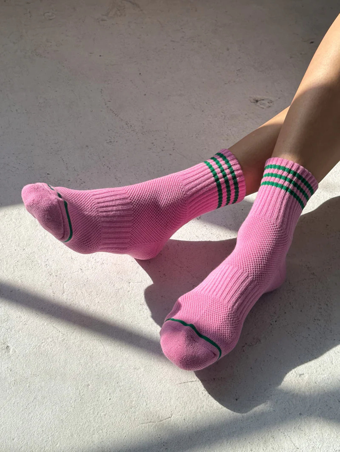 Girlfriend Socks - Rose Pink-LE BON SHOPPE-Over the Rainbow