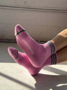 Girlfriend Socks - Rose Pink-LE BON SHOPPE-Over the Rainbow