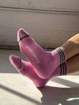 Girlfriend Socks - Rose Pink-LE BON SHOPPE-Over the Rainbow