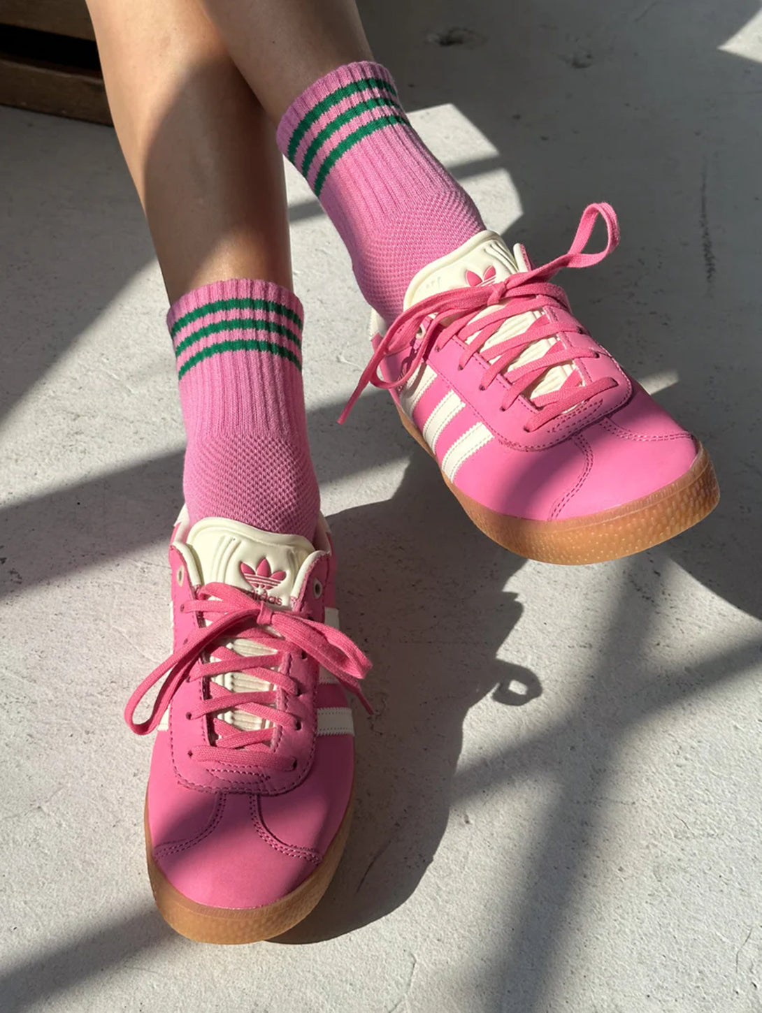 Girlfriend Socks - Rose Pink-LE BON SHOPPE-Over the Rainbow