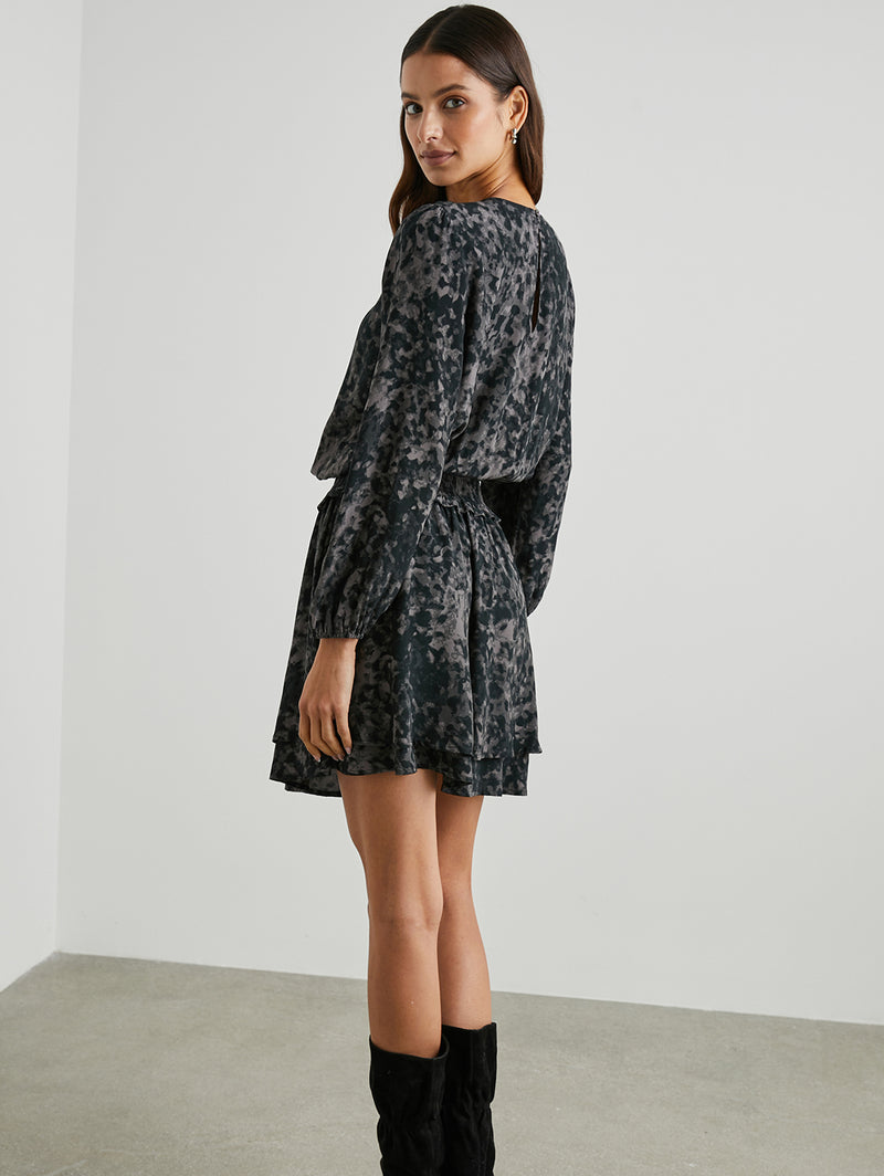 Inez Dress - Charcoal-Rails-Over the Rainbow