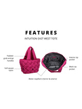 Intuition East West Wide Tote - Black-SOL + SELENE-Over the Rainbow