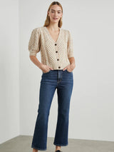 Isla Confetti Cardigan - Cream-Rails-Over the Rainbow