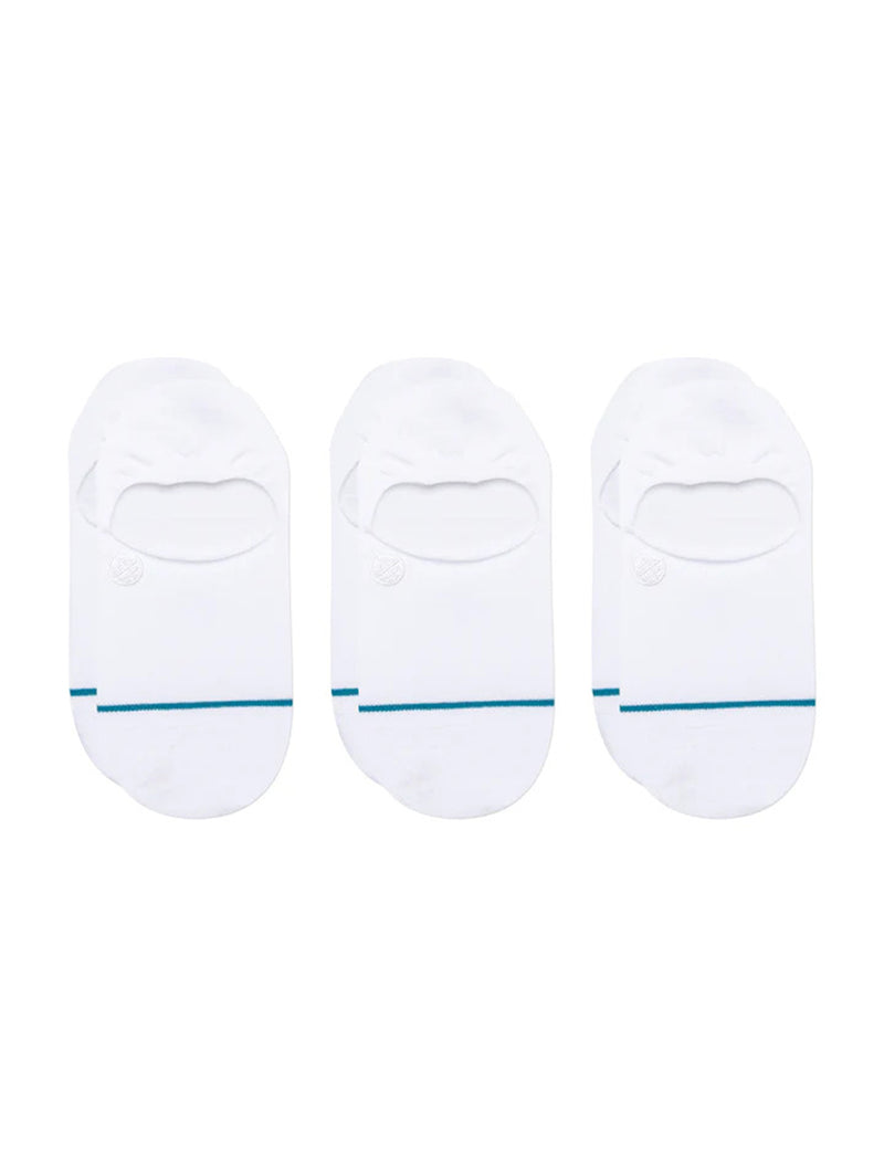 Icon No Show Sock 3 Pack - White-Stance-Over the Rainbow