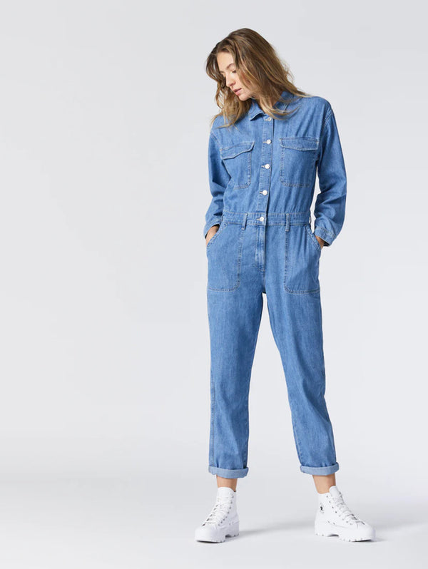 Ida Jumpsuit - Light Blue-Mavi-Over the Rainbow