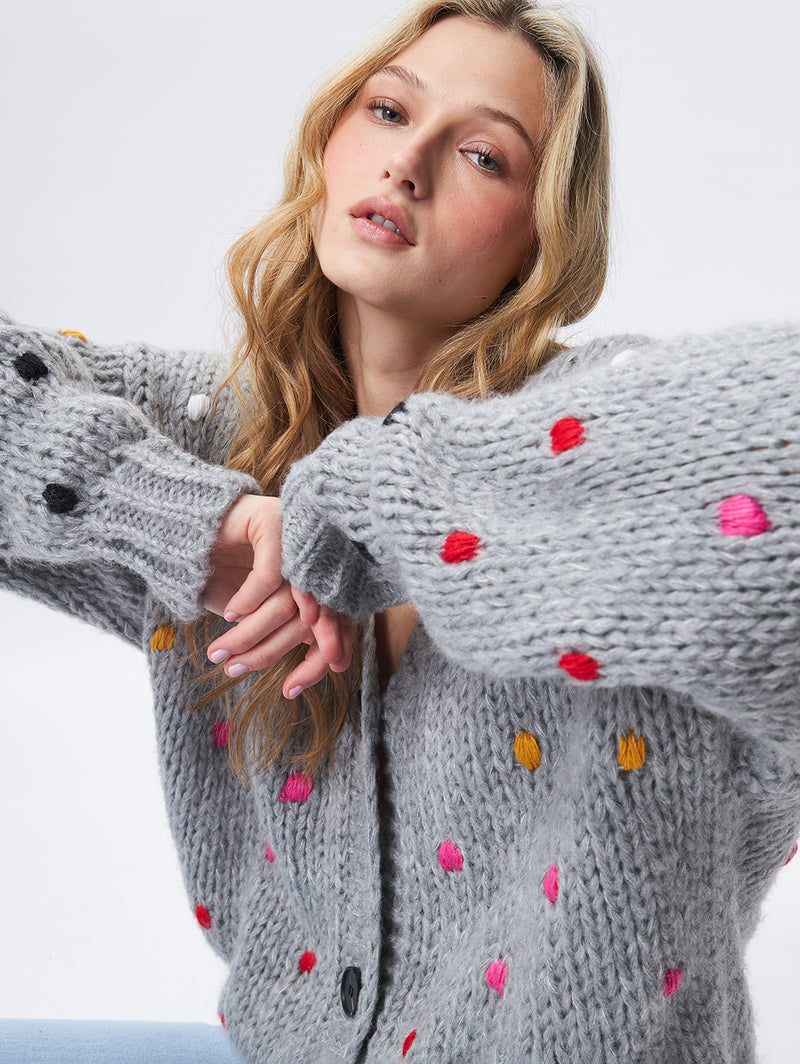 Jack Cardigan - Grey-John + Jenn-Over the Rainbow
