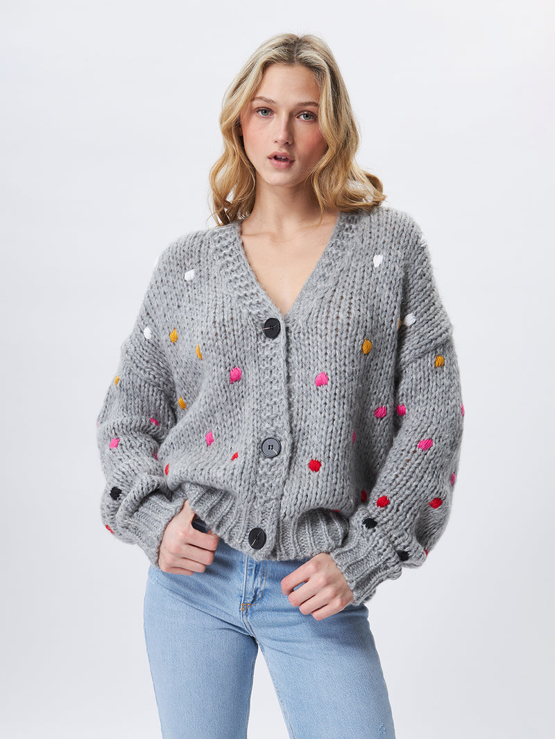 Jack Cardigan - Grey-John + Jenn-Over the Rainbow