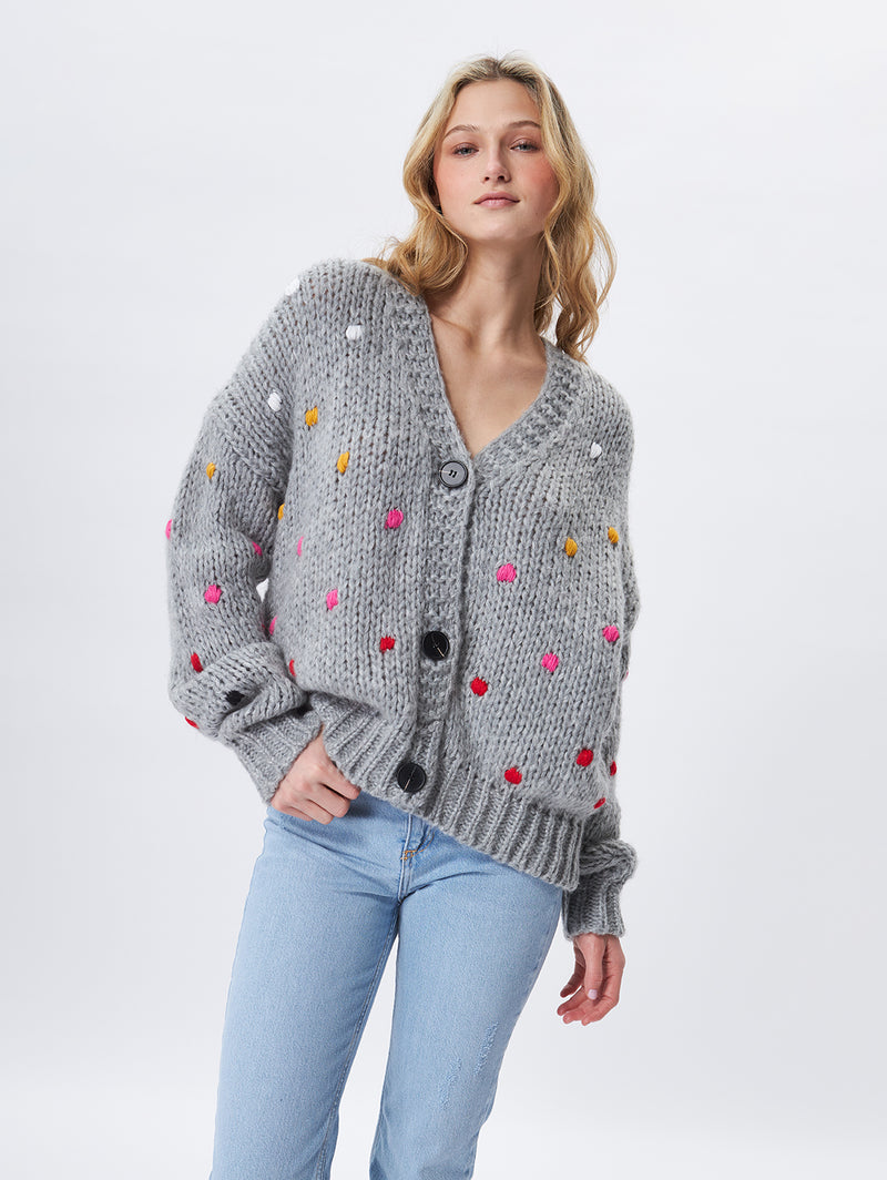 Jack Cardigan - Grey-John + Jenn-Over the Rainbow