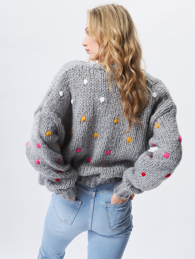Jack Cardigan - Grey-John + Jenn-Over the Rainbow