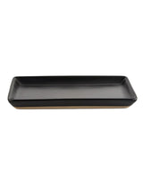 Stoneware Tray - Black-SWEET WATER DECOR-Over the Rainbow