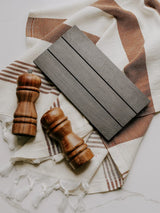 Rectangular Wood Tray - Black-SWEET WATER DECOR-Over the Rainbow