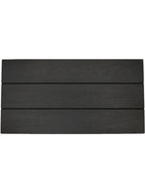 Rectangular Wood Tray - Black-SWEET WATER DECOR-Over the Rainbow