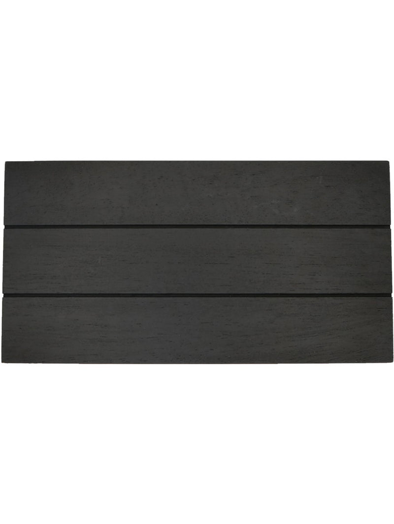 Rectangular Wood Tray - Black-SWEET WATER DECOR-Over the Rainbow