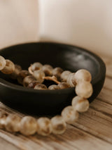 Decorative Wood Bowl - Black-SWEET WATER DECOR-Over the Rainbow