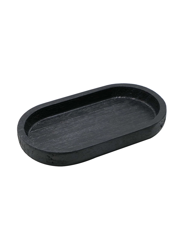 Wood Tray - Black-SWEET WATER DECOR-Over the Rainbow